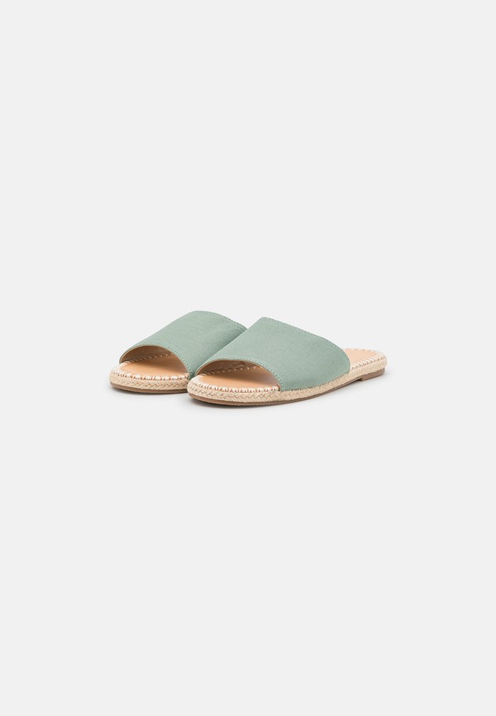 Mules Anna Field Plates Slip on Menthe Femme | PKY-9407561